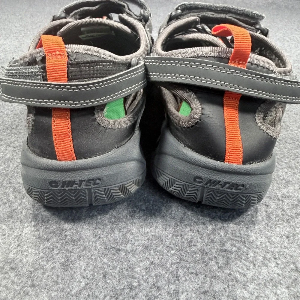 Hi-Tec V-Lite Rio Adventure I M Mens 7 Grey Orange Hiking Sandals Vibram 0002971